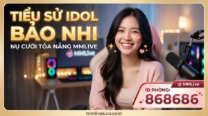 Ảnh thumbnail bài viết TIỂU SỬ IDOL BẢO NHI - NỤ CƯỜI TỎA NẮNG MMLIVE, ID PHÒNG: 868686. Hình ảnh Idol Bảo Nhi cười rạng rỡ trong phòng livestream MMLive, domain giacomoalonzi.io.